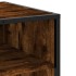 Mueble TV metal y madera ingeniería roble humo 91x40x46