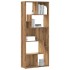 Estantería de madera de ingeniería roble artisan 67x24x161
