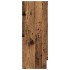 Estantería madera ingeniería madera envejecida 82,5x30,5x80