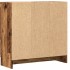 Estantería madera ingeniería madera envejecida 82,5x30,5x80