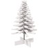 Árbol de Navidad de adorno madera maciza pino blanco 100