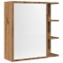 Armario espejo baño roble roble artisan 62,5x20,5x64