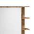 Armario espejo baño roble roble artisan 62,5x20,5x64