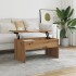 Mesa de centro madera ingeniería roble artisan 80x50,5x41,5