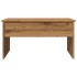 Mesa de centro madera ingeniería roble artisan 80x50,5x41,5