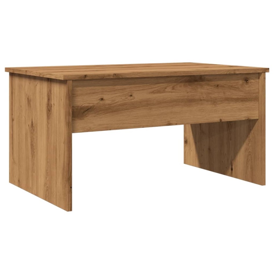 Mesa de centro madera ingeniería roble artisan 80x50,5x41,5