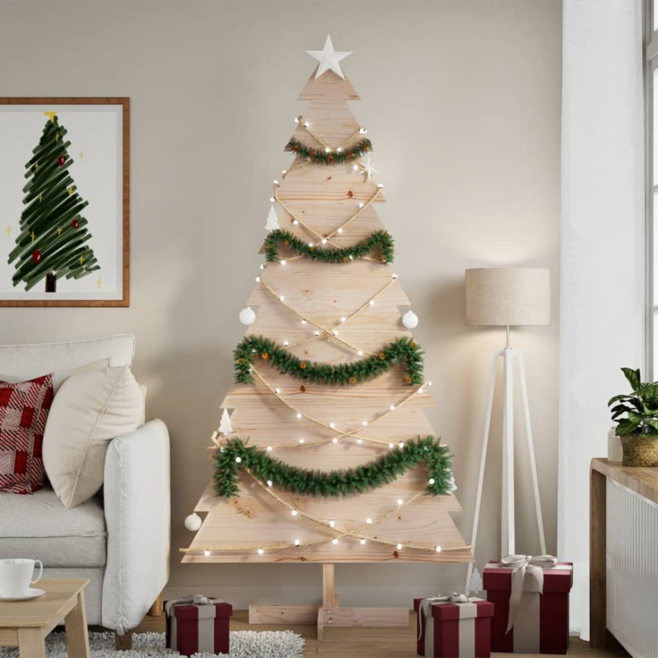 Árbol de Navidad de madera de adorno madera maciza pino 180