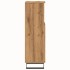 Armario de baño madera de ingeniería roble artisan 30x30x100