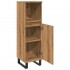 Armario de baño madera de ingeniería roble artisan 30x30x100
