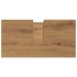 Mueble de lavabo madera de ingeniería roble artisan 65x33x60