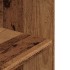 Soporte para acuario madera ingeniería envejecida 36x75x72,5