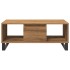 Mesa de centro madera de ingeniería roble artisan 90x50x36,5