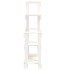 Soporte para plantas madera maciza de pino blanco 92x25x97