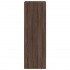 Aparador alto madera de ingeniería marrón roble 50x41x124