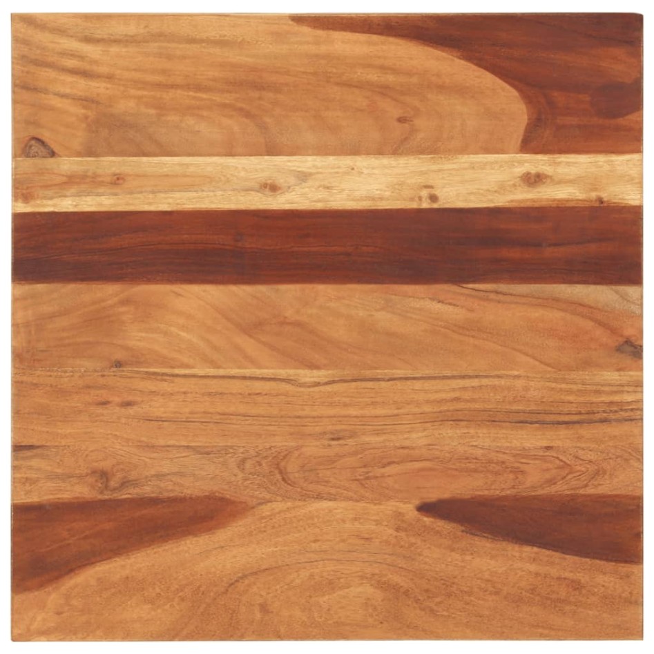Tablero de mesa madera maciza de acacia 15-16 mm 60x60