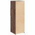 Aparador alto madera de ingeniería marrón roble 40x42,5x124