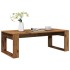 Mesa de centro madera de ingeniería envejecida 102x50x35