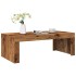 Mesa de centro madera de ingeniería envejecida 102x50x35