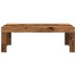 Mesa de centro madera de ingeniería envejecida 102x50x35