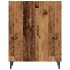 Aparador de madera de ingeniería envejecida 70x34x90