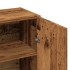 Aparador de madera de ingeniería envejecida 70x34x90