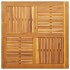 Tablero de mesa cuadrado madera maciza de acacia 90x90x2,2