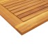 Tablero de mesa cuadrado madera maciza de acacia 90x90x2,2