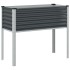 Jardinera de acero gris antracita 100x41x90