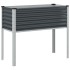 Jardinera de acero gris antracita 100x41x90