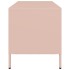 Mueble para TV acero laminado en frío rosa 101,5x39x43,5