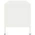 Mueble para TV acero laminado en frío blanco 101,5x39x43,5