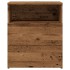 Mesitas de noche 2 uds madera ingeniería envejecida 50x32x60