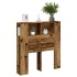 Cabecero armario madera ingeniería envejecida 100x19x104,5
