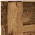 Cabecero armario madera ingeniería envejecida 100x19x104,5