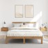 Mesitas de noche de pared 2 uds color roble artisan 35x35x20