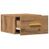 Mesitas de noche de pared 2 uds color roble artisan 35x35x20