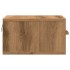 Mesitas de noche de pared 2 uds color roble artisan 35x35x20