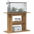 Soporte de acuario madera ingeniería roble artisan 80x35x60