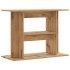Soporte de acuario madera ingeniería roble artisan 80x35x60