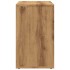 Mesas apilables 3 pzas madera contrachapada color roble