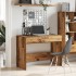 Escritorio madera ingeniería madera envejecida 101x50x76,5