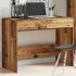 Escritorio madera ingeniería madera envejecida 101x50x76,5