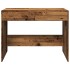 Escritorio madera ingeniería madera envejecida 101x50x76,5