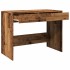 Escritorio madera ingeniería madera envejecida 101x50x76,5