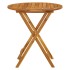 Mesa plegable de jardín de madera maciza de acacia 70
