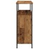 Aparador de madera de ingeniería madera envejecida 70x30x80