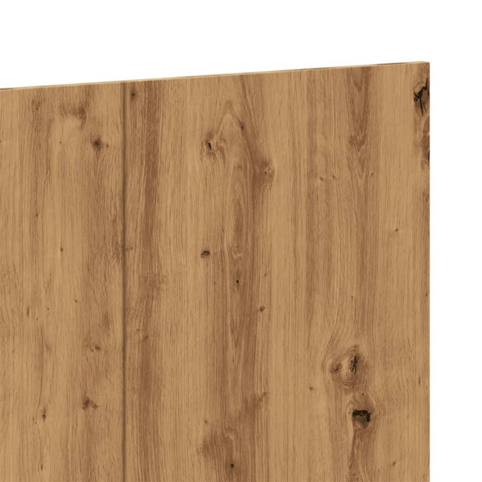 Cabecero de cama madera ingeniería roble artisan 200x1,5x80