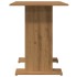 Mesa de comedor madera ingeniería roble artisan 110x60x75
