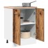 Armario inferior madera ingeniería envejecida 60x46x81,5