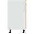 Armario inferior madera ingeniería envejecida 60x46x81,5